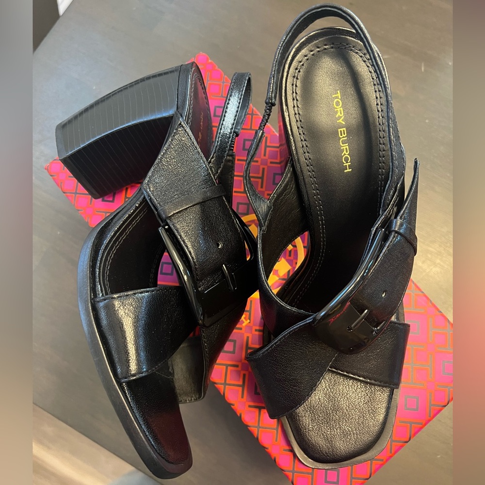 Tory Burch Banana Heel Sandal